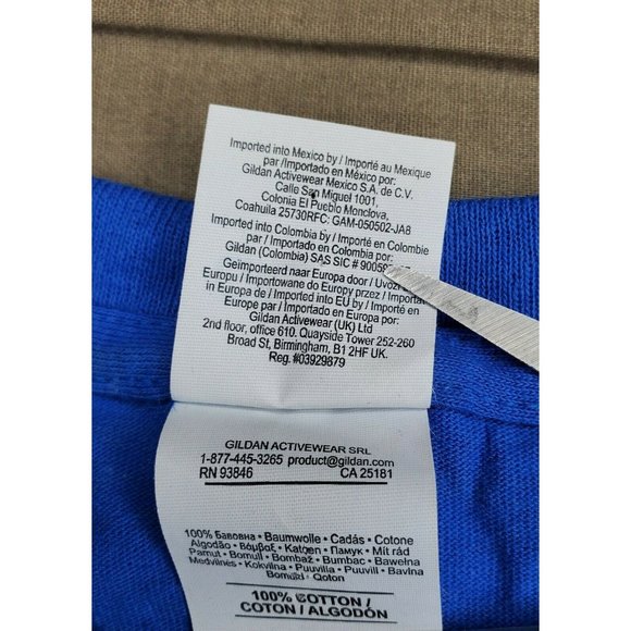 She Didn't Just Dream About It She Worked For It Blue Graphic 2XL T Shirt - Picture 10 of 11